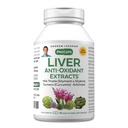 ANDREW LESSMAN Liver Anti-Oxidant Extracts 30 캡슐 - Liver의 Hard-Working Tissues를 지원하며 최적의 Liver 건강 및 기능을 향상시킵니다. 우유 이틀, 심황 및 Artichoke 추출물