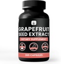 PURE ORIGINAL INGREDIENTS 자몽 씨앗 추출물 (365 캡슐) 마그네슘 또는 쌀 필러 없음, 항상 순수, 실험실 검증