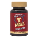 NaturesPlus Ultra T Male, Extended Release - 60 Bi-layered Tablets - 지원 근육 이익 - 채식주의, 글루텐 무료 - 30 서빙
