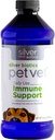 실버 바이오틱스 Pet Vet Immune 지원 | 애완 동물의 면역 반응 강화 | 16 Fl Oz
