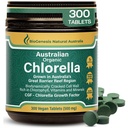 Biogenesis Organic Chlorella Tablets – 300 Count (500mg) | 호주 Grown | BioDynamic Cracked Cell Wall | 초록소, 비타민 및 미네랄이 풍부한 | Energy& Immunity 지원 | Vegan Tablet