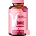 Prebiotics, Cranberry Extract 및 Lactobacillus Probiotic Blend를 가진 여성을위한 최적의 프라임 질 프로바이오틱스, 건강한 질 Flora, 냄새 제어, pH 밸런스, 60 캡슐 지원
