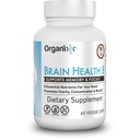 Organixx Ageless 두뇌 강력한 두뇌 건강 보충 뇌 기능, Clarity, 초점, Re-Energize 뇌 세포, 도움은 균형 잡힌 무드, 글루텐 자유로운, 비 GMO, 60 채식 캡슐을 승진시킵니다