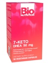 Bio Nutrition 7-Keto 50 채식 캡슐 | DHEA 50mg | 강한 면역력을 촉진 | 에너지 및 체력