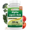 제일 자연적인 알파 Lipoic 산 200 Mg 120의 캡슐