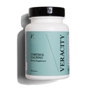 Veracity Cortisol Calming - 임상적으로 입증 된 스트레스 및 수면 지원 보충교재 - 긴장을 줄이고 Adaptogens의 자연적인 혼합을 가진 정신적인 Clarity를 개량합니다 - 60의 캡슐