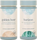 Cielo Golden Hour & Horizon 번들 - Probiotics 및 산화 방지제 세트 (45 일 공급)
