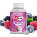 SaltStick Electrolyte FastChews - 120 혼합 Berry Chewable Electrolytes - 달리기와 Hydration, Electrolyte Chews를위한 소금 정제 - 120 개