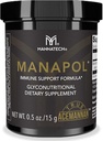 Immunity Support & Immunity Boost를 위한 Mannatech Manapol Immune 지원 공식. 소화 건강을 위한 알로에 Vera 분말 Prebiotic. 알로에 Vera 음료 Immune 지원 보충교재 0.5oz/15g를 위해