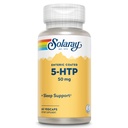 SOLARAY 5-HTP - 60 엔터티 코팅 캡슐 - 50 mg
