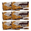 MEG - 군 에너지 껌 | 조각 당 카페인 100mg + 증가 에너지 + 부스트 물리적 성능 + Cinnamon 6 팩 (30 조사)