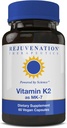 회춘 Therapeutics 비타민 K2 MK-7 | 60 일 공급, 높은 효능 (300mcg) | 삼키기 채식 캡슐에 쉬운