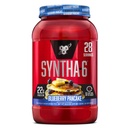 BSN SYNTHA-6 섬유, Whey Protein, Micellar Casein, 우유 Protein Isolate Blend, 5g Fat, Blueberry Pancake, 28 서빙 (5 월 Vary)