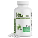 Bronson Saw Palmetto Extra Strength Supports Healthy Prostate Function & Urinary Health Support - 비 GMO, 250 채식 캡슐