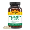 Country Life Saw Palmetto & Pygeum Extract - 남성 건강을위한 전립선 건강 보충 - 건강한 Urinary Tract 기능, 90 캡슐을 홍보