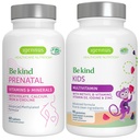 높은 흡수 메틸을 입힌 Prenatal + 진보된 아이 Multivitamin 거미 Vegan 뭉치, 비타민 A, B, C, D3 & E, 60 정제 + 90 베리 풍미 Gummies를 가진 청결한 상표, Igennus에 의하여 종류