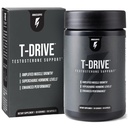 InnoSupps : T-Drive | 테스토스테론 부스터 | 근육 성장 증폭 | KSM-66 Ashwagandha, Boron, Fenugreek | 90 캡슐