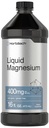 Horbaach Liquid Magnesium 16 fl oz | Vital Trace Mineral Complex | 황산, 리튬, 보론 | 채식, 비 GMO 및 글루텐 무료 보충