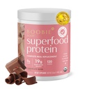 보로비 바디 수퍼 푸드 단백질 임신 및 후반 식사 보충 샤크, 초콜릿 블리스 맛 | 19g Protein | 수유 및 어미를 위한 안전 | 유기, 채식주의자, 영 설탕, 1 통 (20 인분)