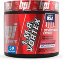 BPI 스포츠 1.M.R Vortex Pre 운동 분말 – 글리세롤, 카페인, 니콘, 허브 추출물을 가진 남자 & 여자를 위한 높은 Stim Preworkout – 에너지, 초점 & 내구시간 – Sour Watermelon – 50 서빙