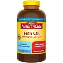 성격은 물고기 기름 Omega 3 보충교재, 1000mg Softgels, 건강한 심장 지원을 위한 Omega 3 물고기 기름, 320 Softgels, 160 일 공급을 만들었습니다