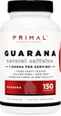 Primal Guarana (포장 당 1000 MG) (150 캡슐) - 200 MG 자연적인 카페인