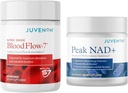 Nitrosigine + Peak NAD +를 가진 Juvenon BloodFlow-7 질소 보충