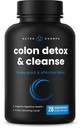 NutraChamps Colon Cleanse & Detox for Weight Loss [14 Day Quick Cleanser] Probiotic & Digestive Enzymes를 사용한 안전하고 효과적인 공식