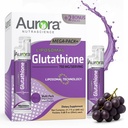 오로라 Nutrascience Mega-Liposomal 액체 글루타티온, Immune & 산화 Gut 건강 지원 보충교재, 봉사 당 750 mg, 비 GMO, 설탕 자유로운, 32 단 하나 Serve 소포