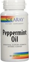 Solaray - 페퍼 민트 오일, 60 softgels