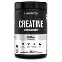 Jacked 공장 크레아틴 Monohydrate 분말 425g - 남자와 여자를 위한 5g 매일 크레아틴 보충교재, Vegan-Friendly, 제 3 자 시험되는 - 85의 서빙, 불발한
