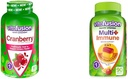 여성 500mg 및 비타민 C 아연을 가진 Multi+ 면역 지원 Gummies를 위한 Vitafusion Cranberry Gummies 매일 Multivitamins 90 조사