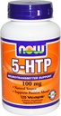 이제 음식, 5-HTP 100 mg 채식, 240 캡슐 (120 x 2 Pk)