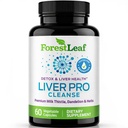 Liver Cleanse Detox & Repair - 지방 간부 수리 Detox Complex Supplement w/Choline, 아연, 우유 이틀, 다 델리 뿌리, 심황, Burdock, Artichoke - Liver Support Supplement | 60 캡