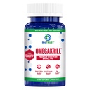 BioTrust OmegaKrill EPA & DHA 오메가 3 보충교재, 물고기 및 Krill 기름은 합동, 심장, 뇌, 눈 및 피부 (30 봉사)를 위한 지원을 제공하기 위하여 기름을 보충합니다