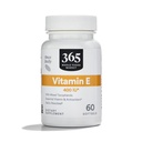 365 전체 식품 시장, 비타민 E 400 IU 혼합 Tocopherols, 60 조사