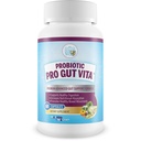 Probiotic Pro Gut Vita - Gut Health Support Probiotic & Vitamin Formula - 건강한 소화, 영양 흡수, Bowel Movement - 추가 건강 혜택을위한 Gut Microbiome을 개선하는 데 도움이됩니다.