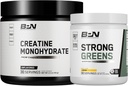 배럴 성능 영양 BPN 크레아틴 Monohydrate & 강한 녹색 뭉치