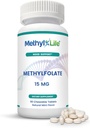 Methyl-Life® L-Methylfolate 여성 및 남성 15 mg – 초음파 Cerebrofolate® (L-5-MTHF 칼슘)와 활성 Folate 보충 – 높은 생체 이용성 B9 지원 – 맛 있는 Chewable 정제 | 90 조사