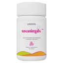 USANA Usanimals Multivitamin for Kids - 비타민 A, C, D, E, B6, B12, 아연, 철 - Immune, 뼈 및 두뇌 건강 지원 - 나이 2-12 - 56 정제를위한 필수 영양소