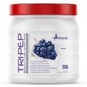 대사 영양 - TRIPEP - Tri-Peptide 분기 사슬 아미노산, BCAA 분말, 전 Intra 포스트 운동 보충교재, 포도, 400 그램 (40 서빙)