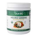 BRAINMD 박사 Amen Neuro Greens Superfood - 7.9 온스 - 전체 바디 웰니스, 소화 + 면역 및 뇌 건강 지원 - 글루텐 무료 - 30 서빙