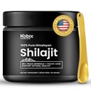 Kobix 순수한 Himalayan Shilajit 수지, 높은 영양 효능, 85 + 추적 광물 Humic & Fulvic 산, 남성과 여성을위한 면역 지원, 제 3 자 미국 실험실 테스트 - 30g