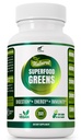 Ashwagandha를 가진 유기 채건 최고 녹색 캡슐 - 모든 자연적인 전체적인 음식 Nutrients Chlorella, Moringa, Spirulina, Turmeric, Kale를 가진 면역성이 있는 지원. 소화, 부스트 에너지 개선 - Detox 알약
