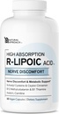 높은 ABSORPION R-LIPOIC 산 - Nerve 건강 지원 - Tingling Fingers, Hands, Toes & feet - 건강한 노화, 심장 혈관 건강 및 전반적인 웰빙 지원 * - 60 Vegan 캡슐