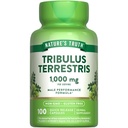 남성을 위한 자연의 진실 Tribulus Terrestris | 1000mg | 캡슐 | Non-GMO & 글루텐 무료 보충