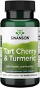 Swanson Hiactives Tart Cherry & Turmeric 60 Veg 캡슐