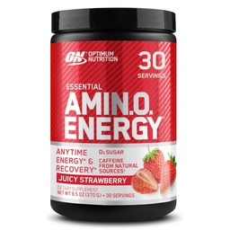 최적 영양 아미노산 에너지 - 녹차, BCAA, 아미노산, Keto 친절한, 녹색 커피 추출물, 에너지 분말을 가진 전 운동 - Juicy Strawberry Burst, 30의 서빙 (5월 Vary)