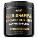 Immune & 합동 지원 보충교재 2000mg를 가진 Glucosamine Chondroitin MSM - 심황 Curcumin 뿌리, Boswellia, Elderberry, Echinacea & 더 많은 것 - 120의 캡슐 - 뼈 건강, 융통성 & 힘 지원